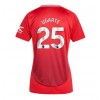 Manchester United Manuel Ugarte #25 Hjemmedrakt Kvinner 2024-25 Kortermet
